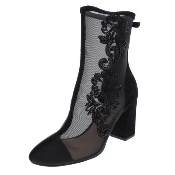 Avec Les Filles Shoes - Avec Les Filles Reagan Mesh Booties